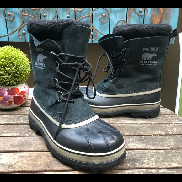 Sorel Other - SOREL caribou Lined snow winter boots size 10